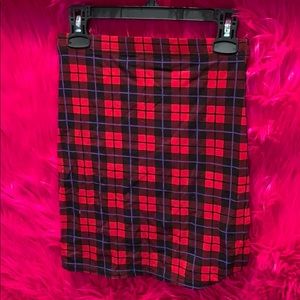 PrettyLittleThing Tartan Check Prink Mini Skirt